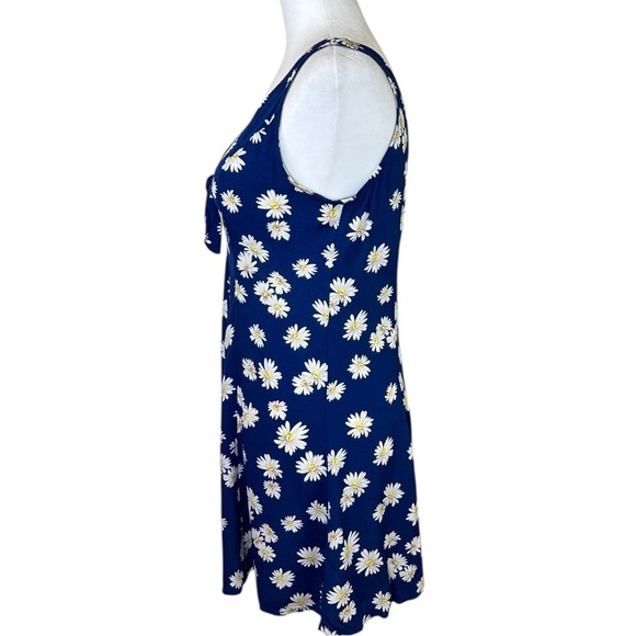Privacy Please - Women’s 90s Y2K Retro Daisy Mini Dress - Navy Blue, Medium - Picture 8 of 17